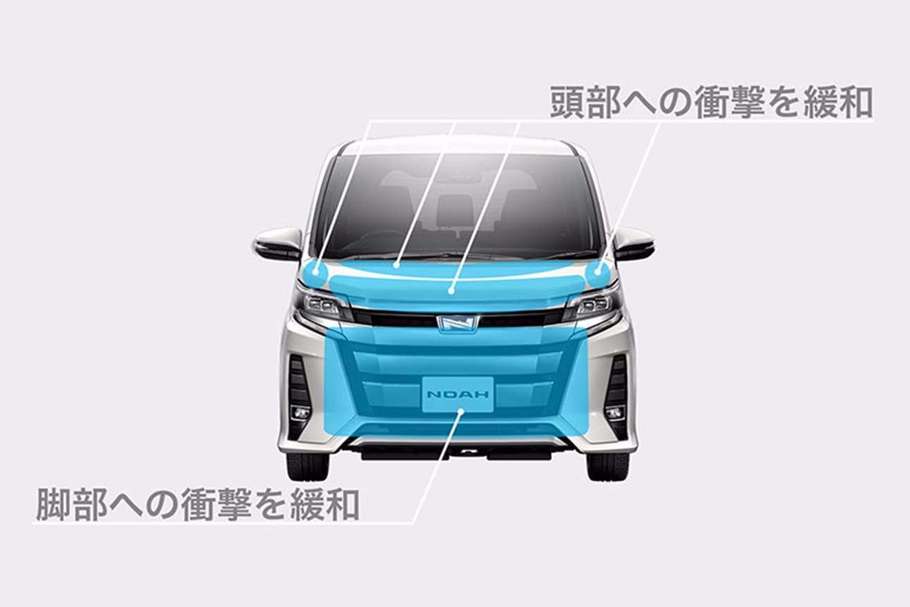 歩行者傷害軽減ボディ